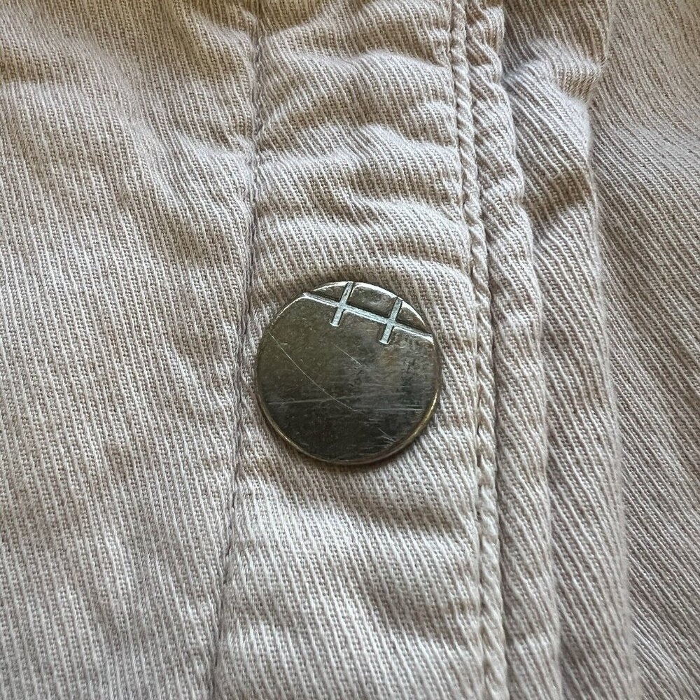 Habitual Utility Jacket‎ Woman Plus Size 1 X Cotton Kassidy Drawstring Waist Tan - Picture 6 of 6